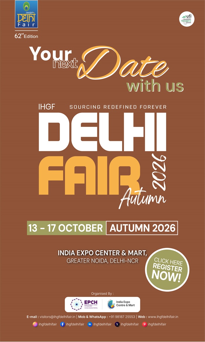 62nd IHGF Delhi Fair Autumn 2026|13-17 Oct 2026