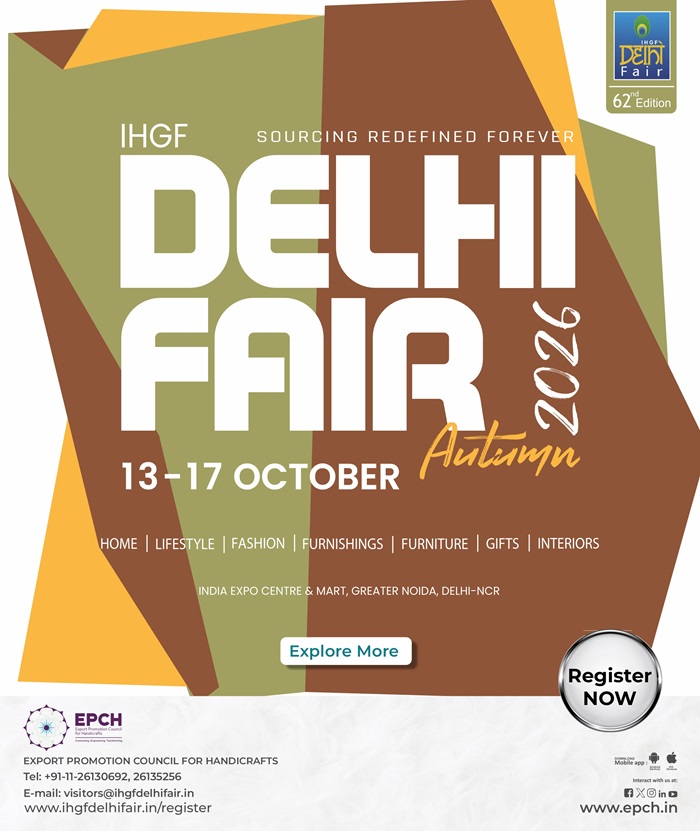 62nd IHGF Delhi Fair Autumn 2026|13-17 Oct 2026